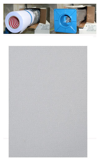 Ткань COLORS TPM синтетическая для прямой печати субл.черн. Mirror Banner FR 91 г/м2, 1524мм*46м