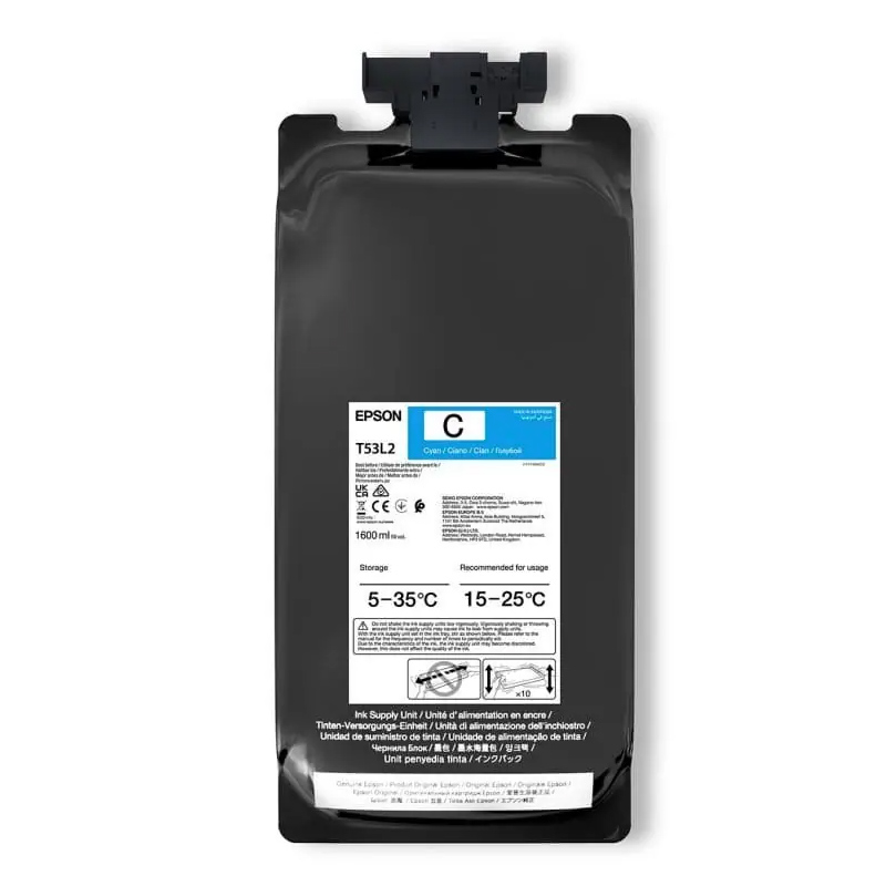 Чернила сублимационные EPSON для SC-F9580/9580H C (голубой), 1600 мл