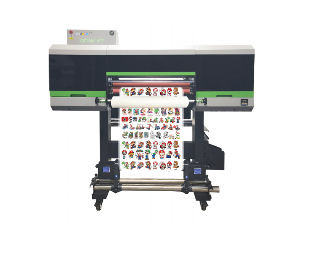 Принтер UV DTF рулонный AinkJet AJ-600E Pro, ширина 60см, i3200-U1, 3шт, РИП, Ввод в эксплуатацию