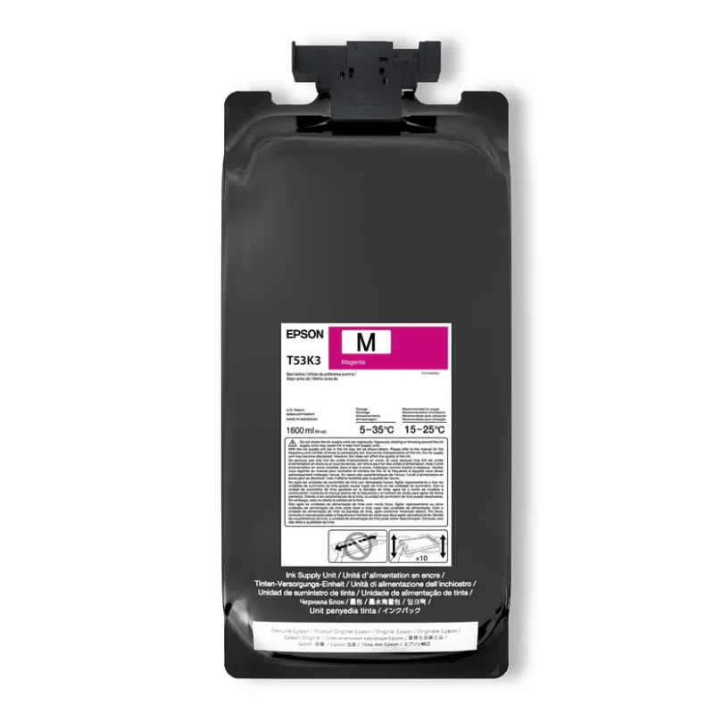 Чернила сублимационные EPSON для SC-F9580/9580H M (пурпурный), 1600 мл