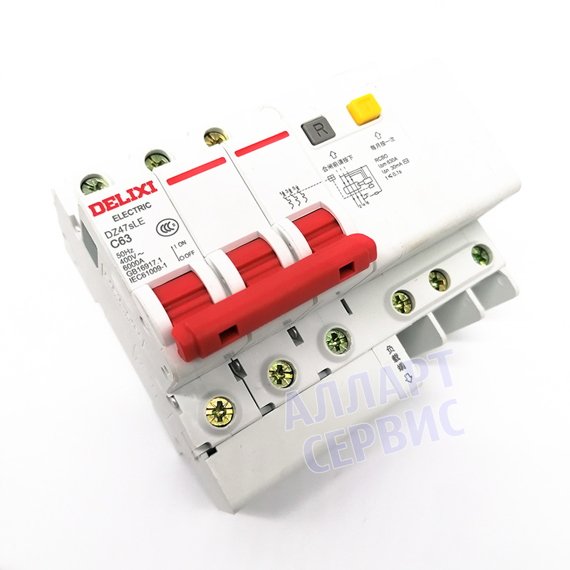 Диф автомат на 63A COLORS ASTM-64 (оригинал)