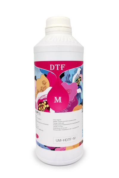 Чернила текстильные UVINK для DTF печати, Magenta (Пурпурный), 1л
