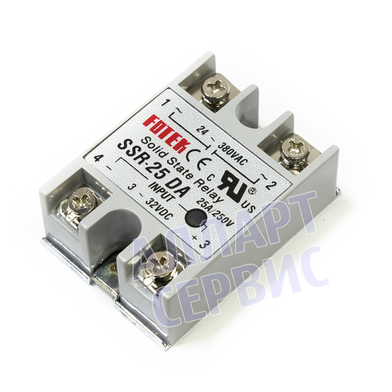 Твердотельное реле 25А (Relay 25A for 220V heat press)