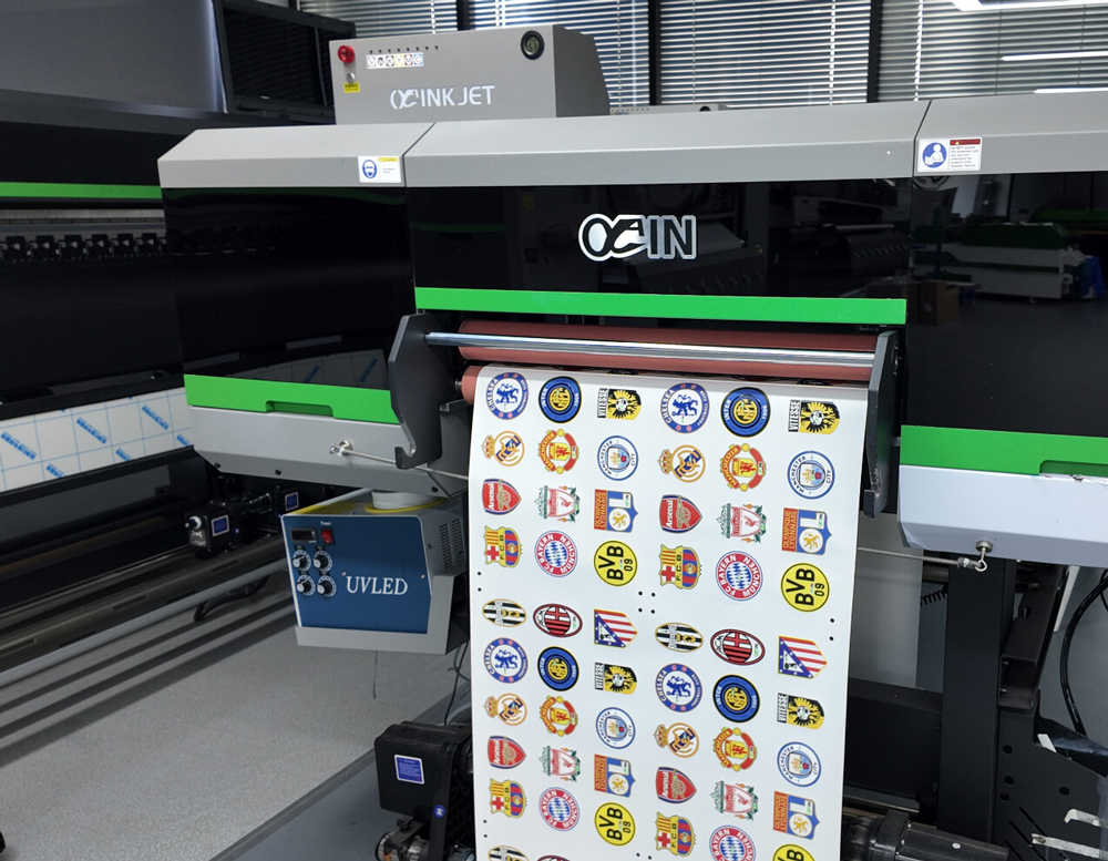 Принтер UV DTF рулонный AinkJet AJ-600EX, ширина 60см, i1600-U1, 4шт, РИП, Ввод в эксплуатацию