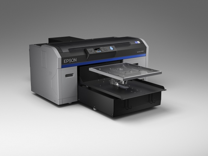 Принтер текстильный планшетный  EPSON SureColor SC-F2100 (5 цв), комплект столов, СНПЧ, БУ