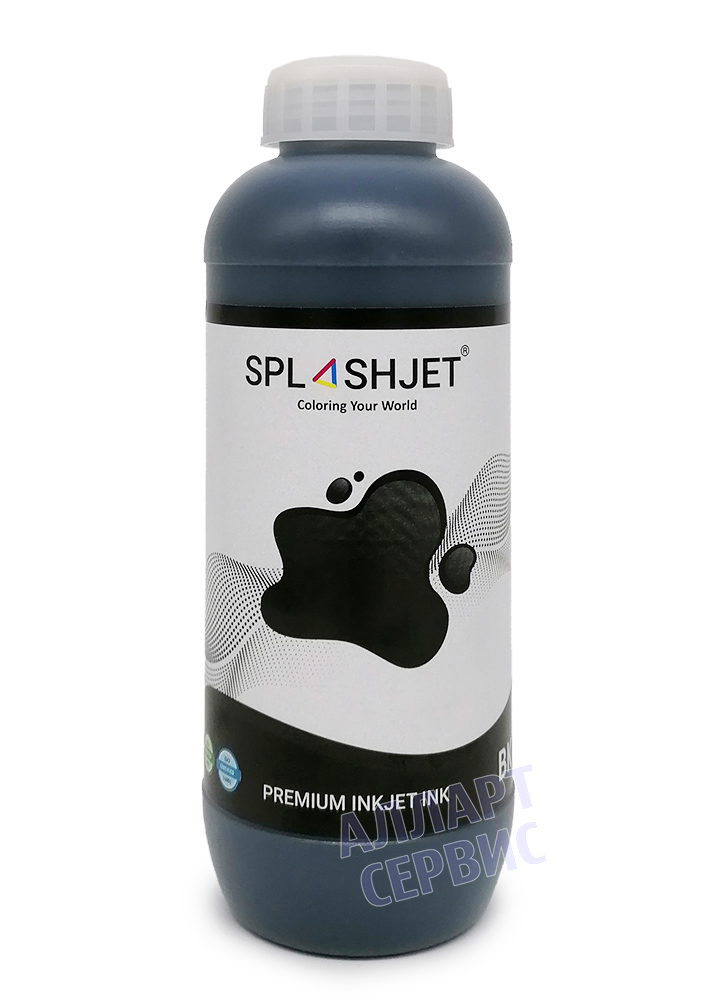 Чернила текстильные SPLASHJET EP-D Plus Black (Черный), банка 1000мл, Индия