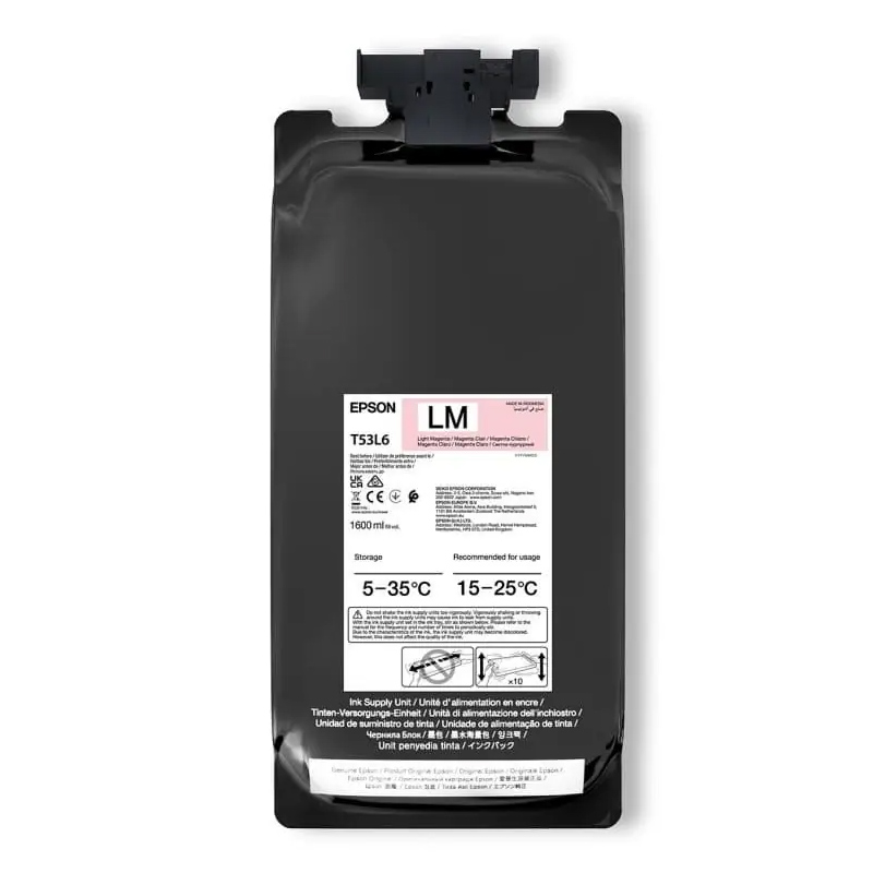 Чернила сублимационные EPSON для SC-F9580H LM (светло-пурпурный), 1600 мл