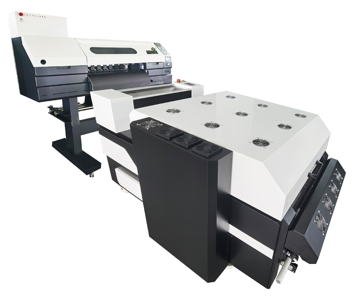 Комплекс для DTF печати на ткани AinkJet AJ-602, принтер 60см/сушка 60см, i3200*2шт