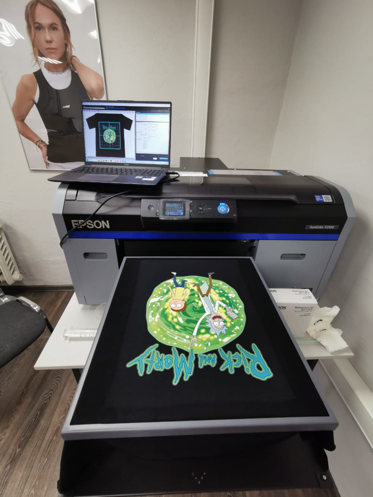 Принтер текстильный планшетный Epson SureColor SC-F2100