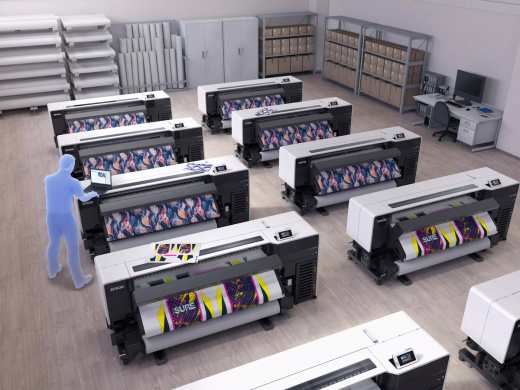 Принтер сублимационный EPSON SureColor SC-F9580H (6 цв), ширина 1620мм