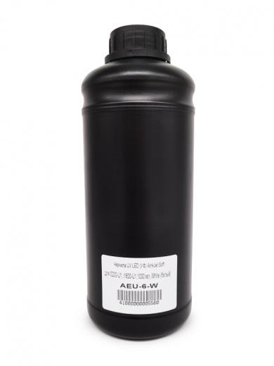 Чернила UV LED (УФ) AinkJet Soft для i3200-U1/ i1600-U1,1000 мл, White (Белый)