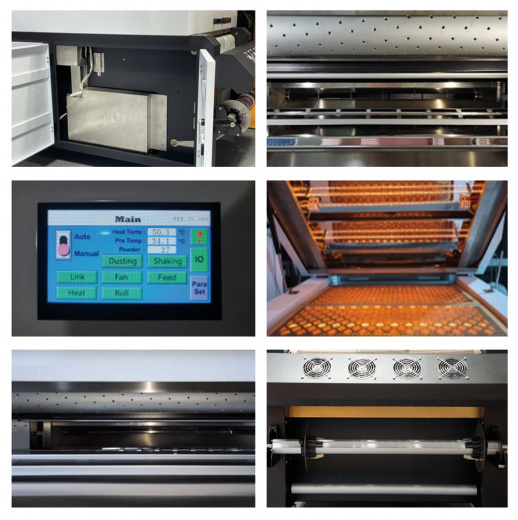 Комплекс для DTF печати на ткани Colors WP-60-02, i3200*1,ш1600*2, ширина 60 см, Flexi