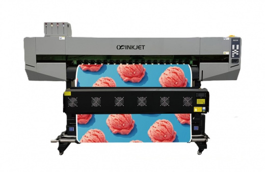 Принтер экосольвентный AinkJet A-1602S, 160см, i3200*2шт, РИП, Ввод в эксплуатацию