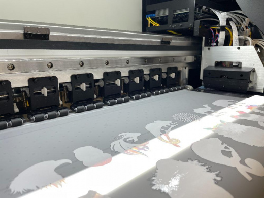 Комплекс для DTF печати на ткани AinkJet AJ-604, принтер 60см/сушка 60см, i3200*4шт