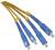 Шлейф оптический SC-SC/UPS SM Duplex/Патчкорд SC-SC/UPS SM Duplex 5 метров