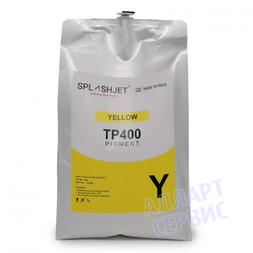 Чернила текстильные SPLASHJET PS для Mimaki TX300, Yellow (Желтый), пакет 2000мл с чипом, Индия