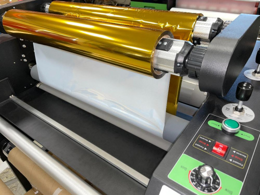 Комплекс для UV DTF Gold печати AJ-600EX/75, принтер 60 см/ламинатор 75 см, i1600*4шт, РИП, ВВЭ