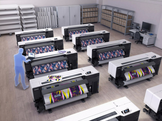 Принтер сублимационный EPSON SureColor SC-F9580 (4 цв), ширина 1620мм