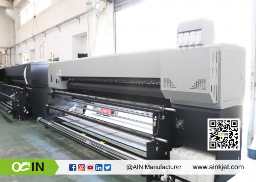 Принтер сублимационный AinkJet AJ-3208TX Pro, 320 см, I3200 8 шт, РИП, Ввод в эксплуатацию