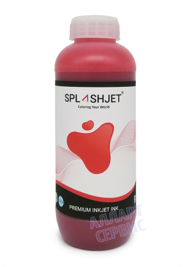 Чернила текстильные SPLASHJET EP-D Plus Red (Красный), банка 1000мл, Индия