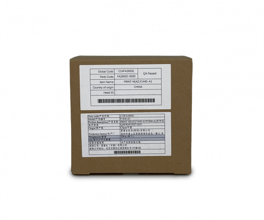 Печатающая головка Epson F1440 (DX-5), вода, сольвент, уф